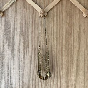 ANTHRO Serefina Rainpetal Bib Necklace